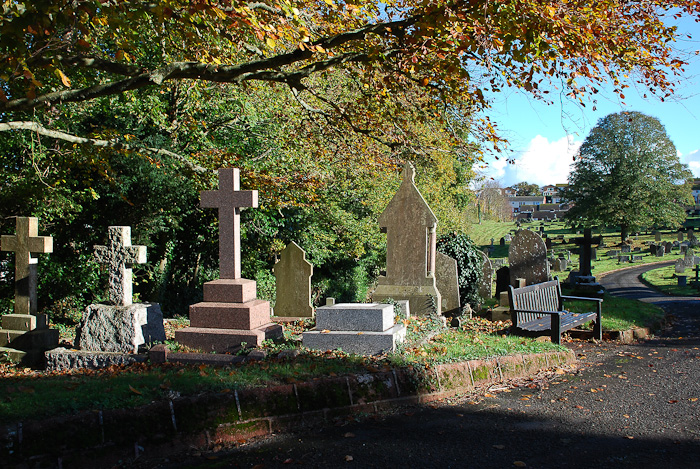 R. H. D. Barham’s grave